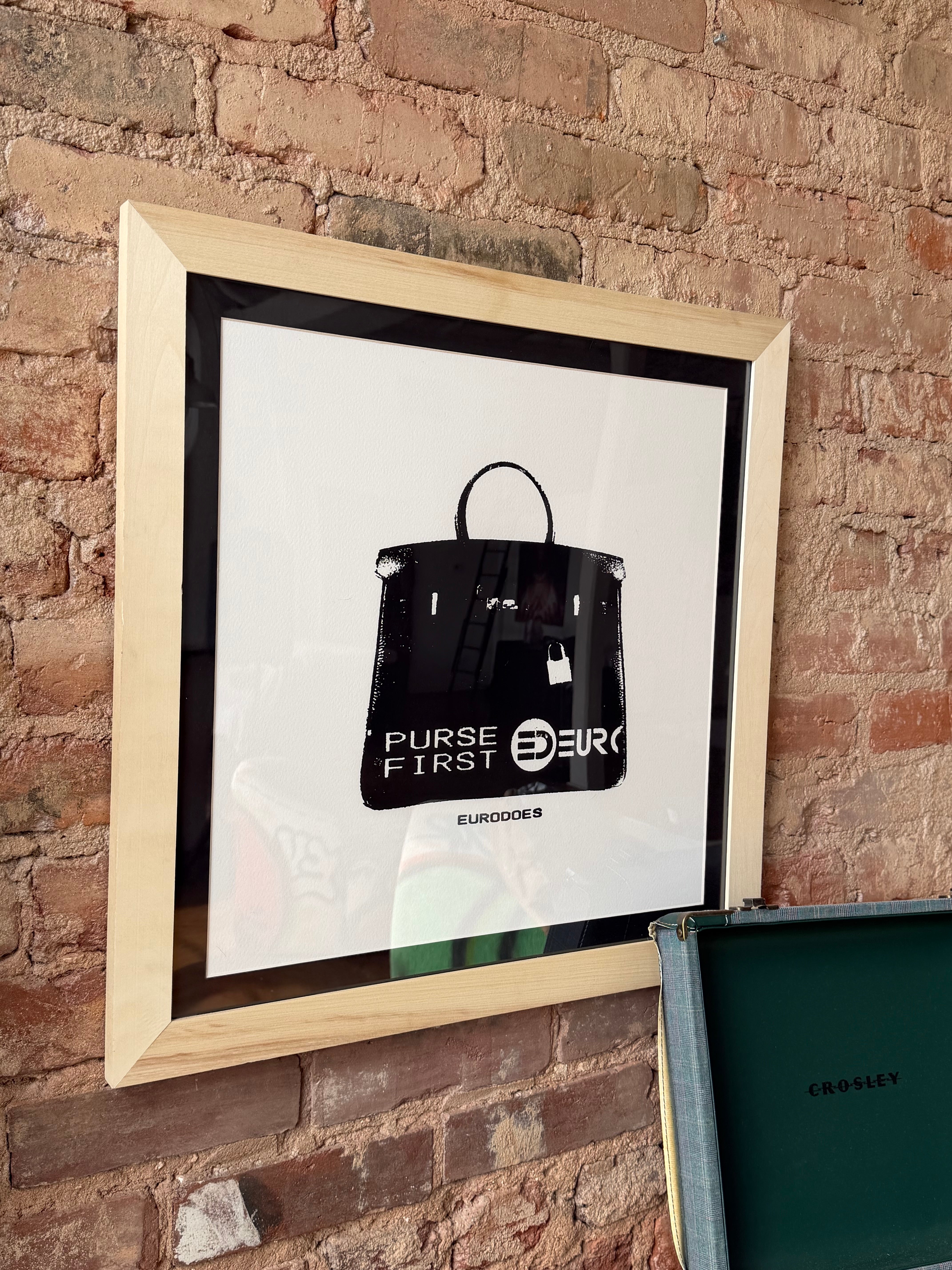 1ST EDITION EURODOES “PURSE FIRST” SILKSCREEN PRINT