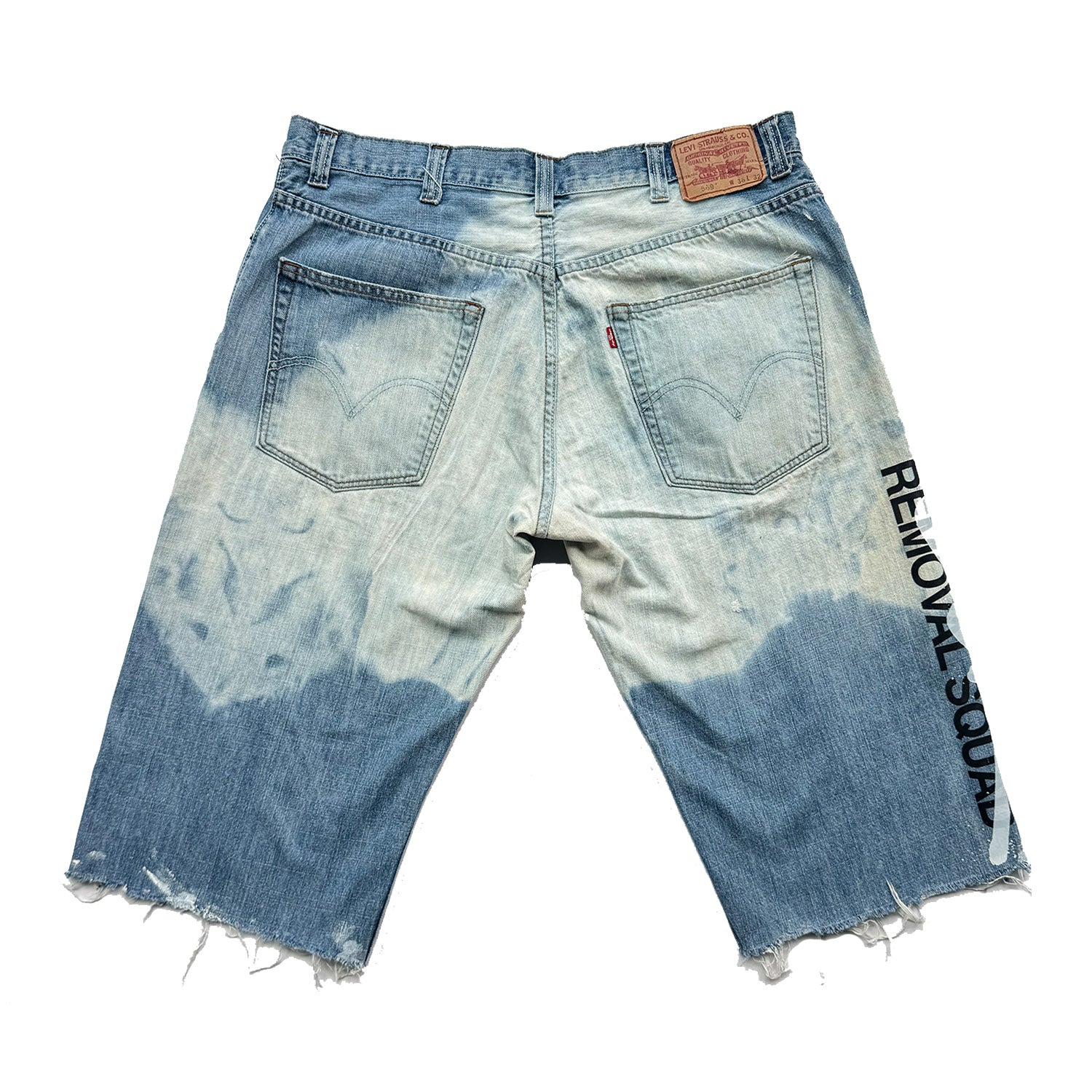 1 of 1 “Jean FUcK” Shorts / Jorts (Size 38)