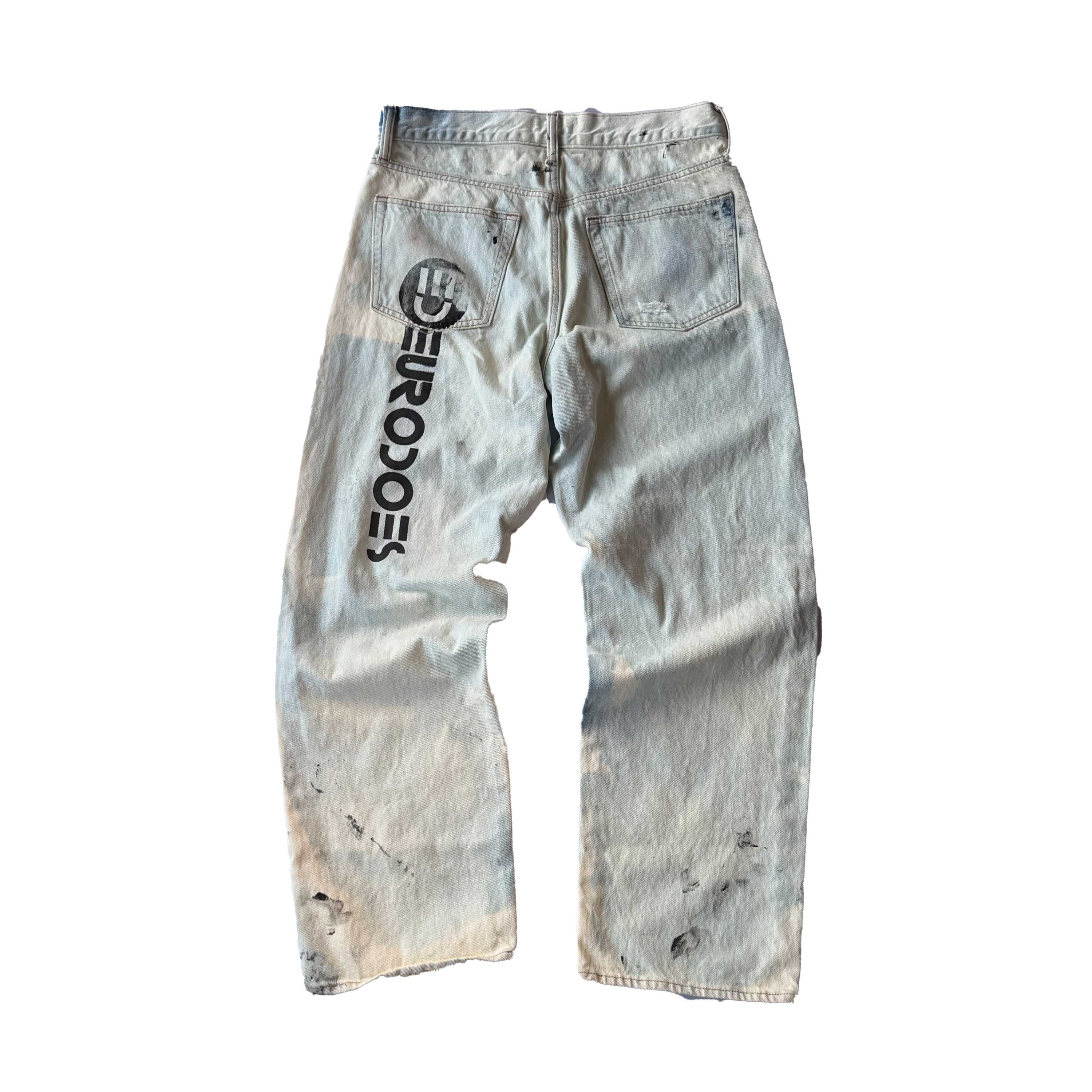 LIGHT WASH FCK FLOCK DENIM