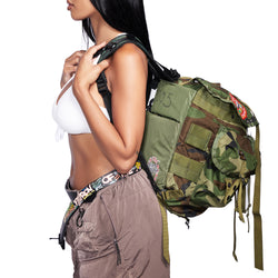 EURO ARMY Paint Splattered BACKPACK 1/1
